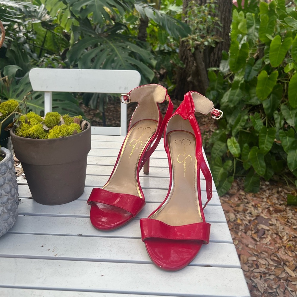 Jessica Simpson Red High Heels